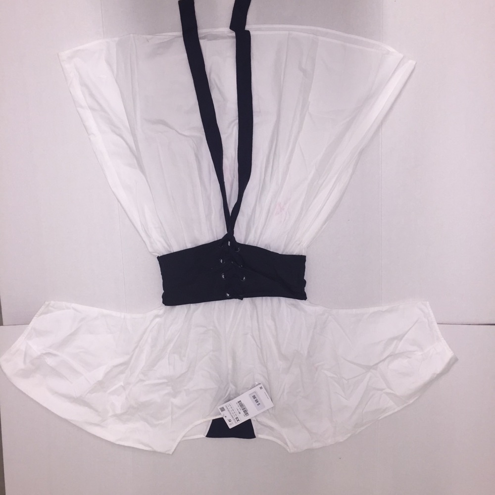 Baby Doll Shirt Dress w/ Corset waist * flaws*